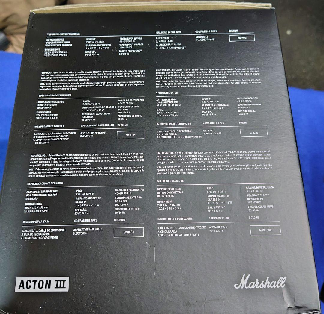 Marshall　Acton III