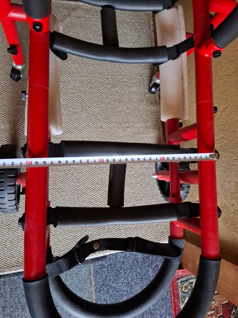 犬用車いす 赤 軽量