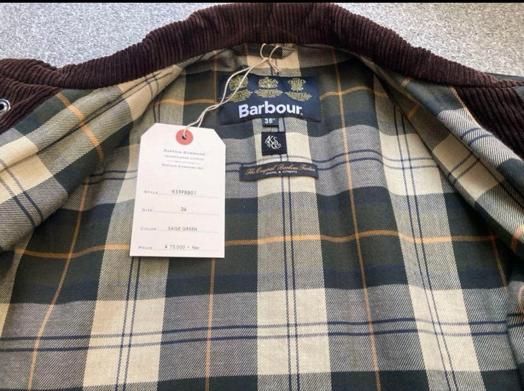 kaptain sunshine barbour Travellerコート