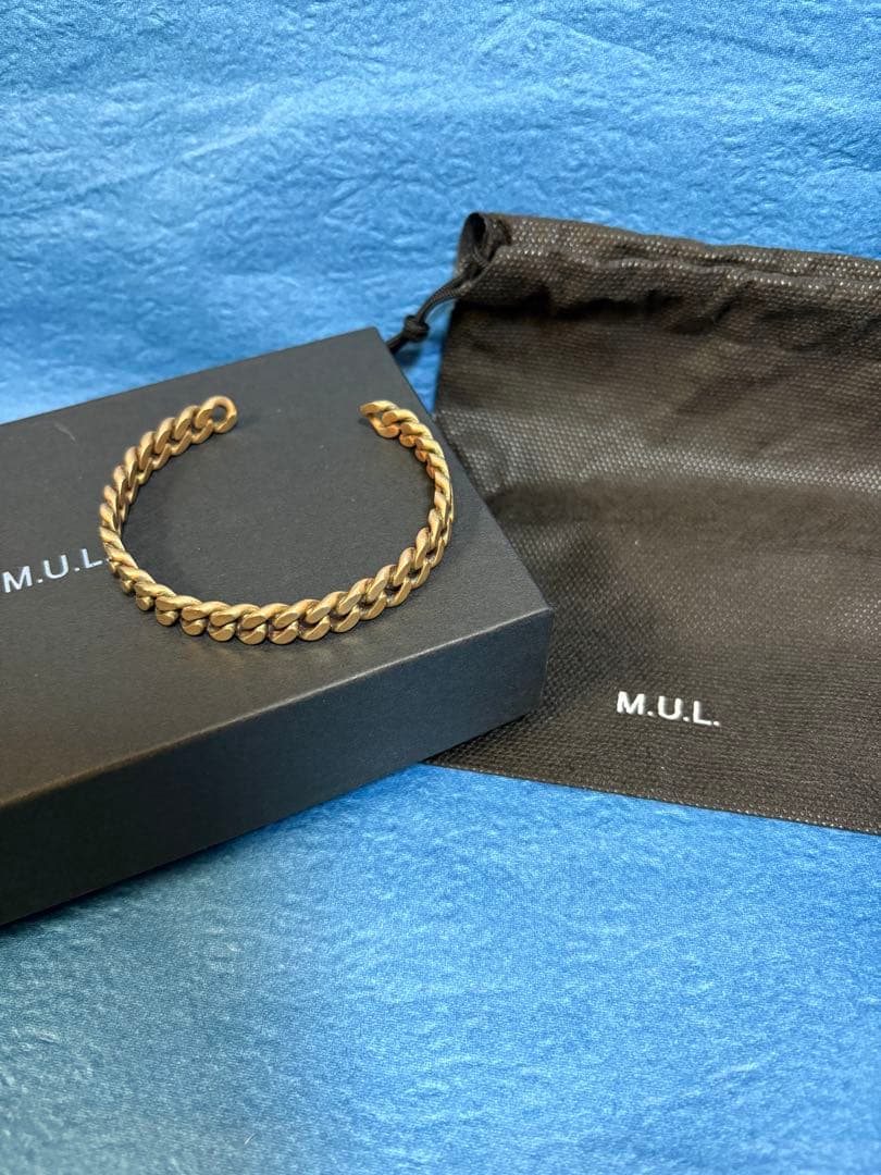 M.U.L. ブレスレット　ゴールド