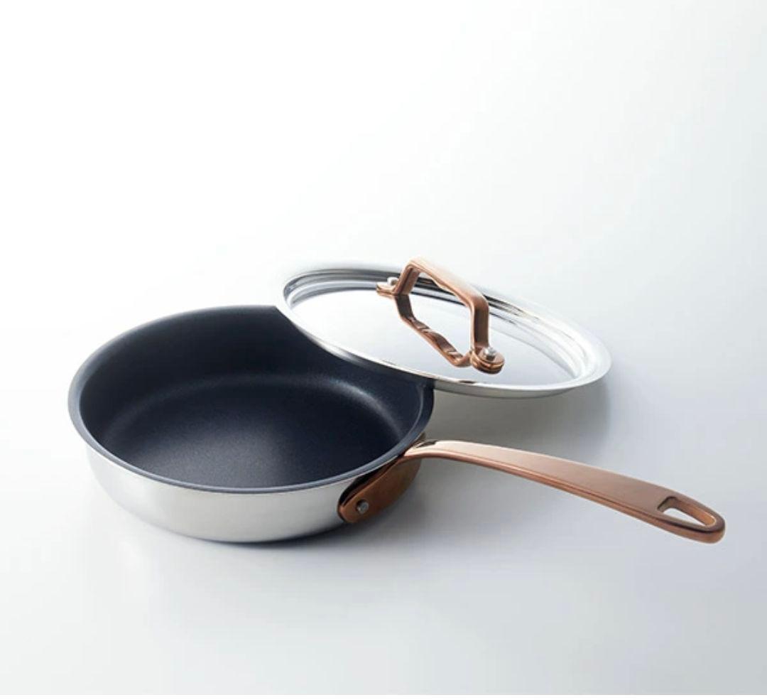 【新品・未使用】ビタクラフト　ディア フライパン 16ｃｍ ローズゴールド