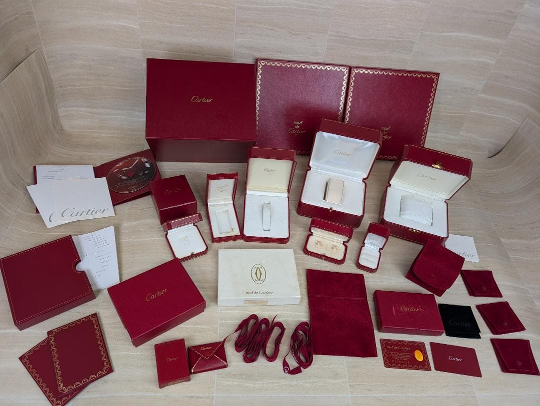 まとめ売り　Cartier　カルティエ　空箱　ケース　時計　アクセサリー
