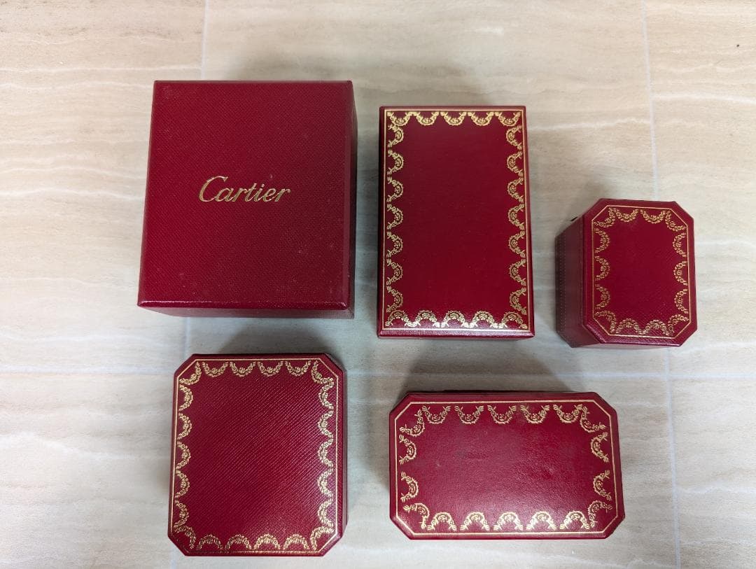 まとめ売り　Cartier　カルティエ　空箱　ケース　時計　アクセサリー