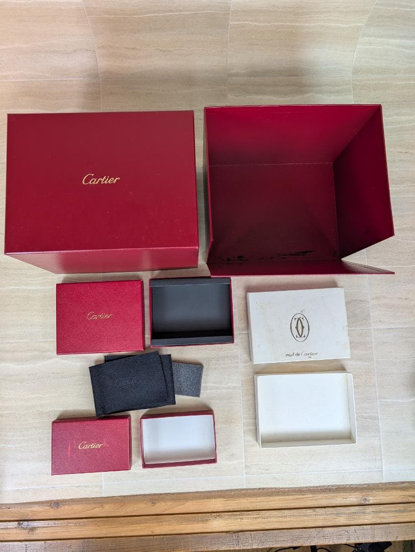 まとめ売り　Cartier　カルティエ　空箱　ケース　時計　アクセサリー
