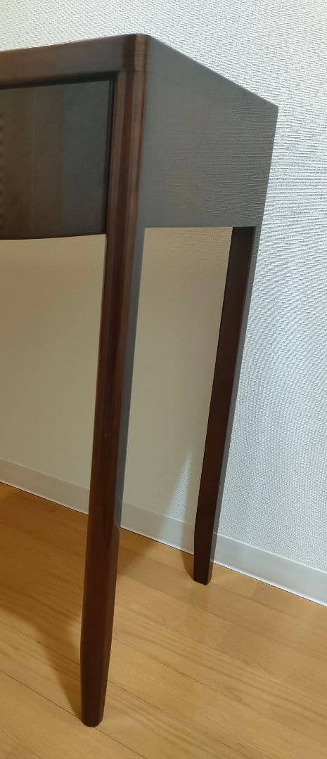IDC OTSUKA 大塚家具 サペリマホガニー コンソールテーブル 美品