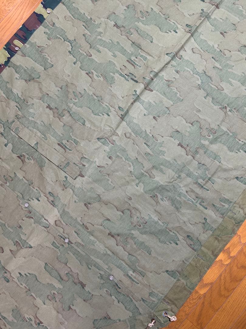 ベルギー軍幕 ジグソーカモ シェルターハーフ 2枚