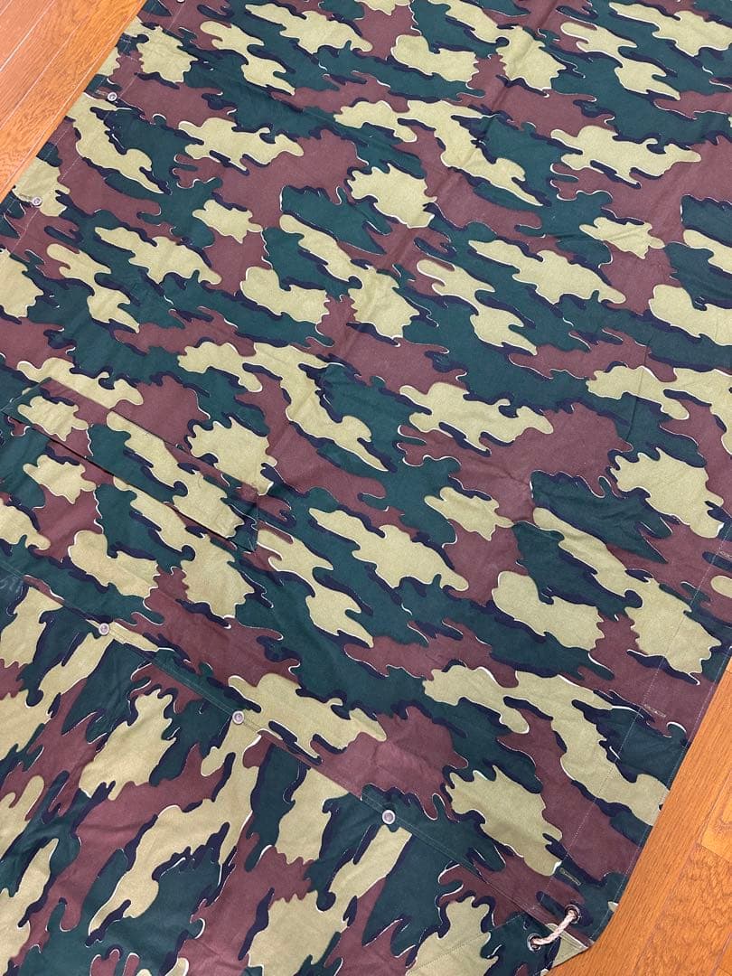 ベルギー軍幕 ジグソーカモ シェルターハーフ 2枚