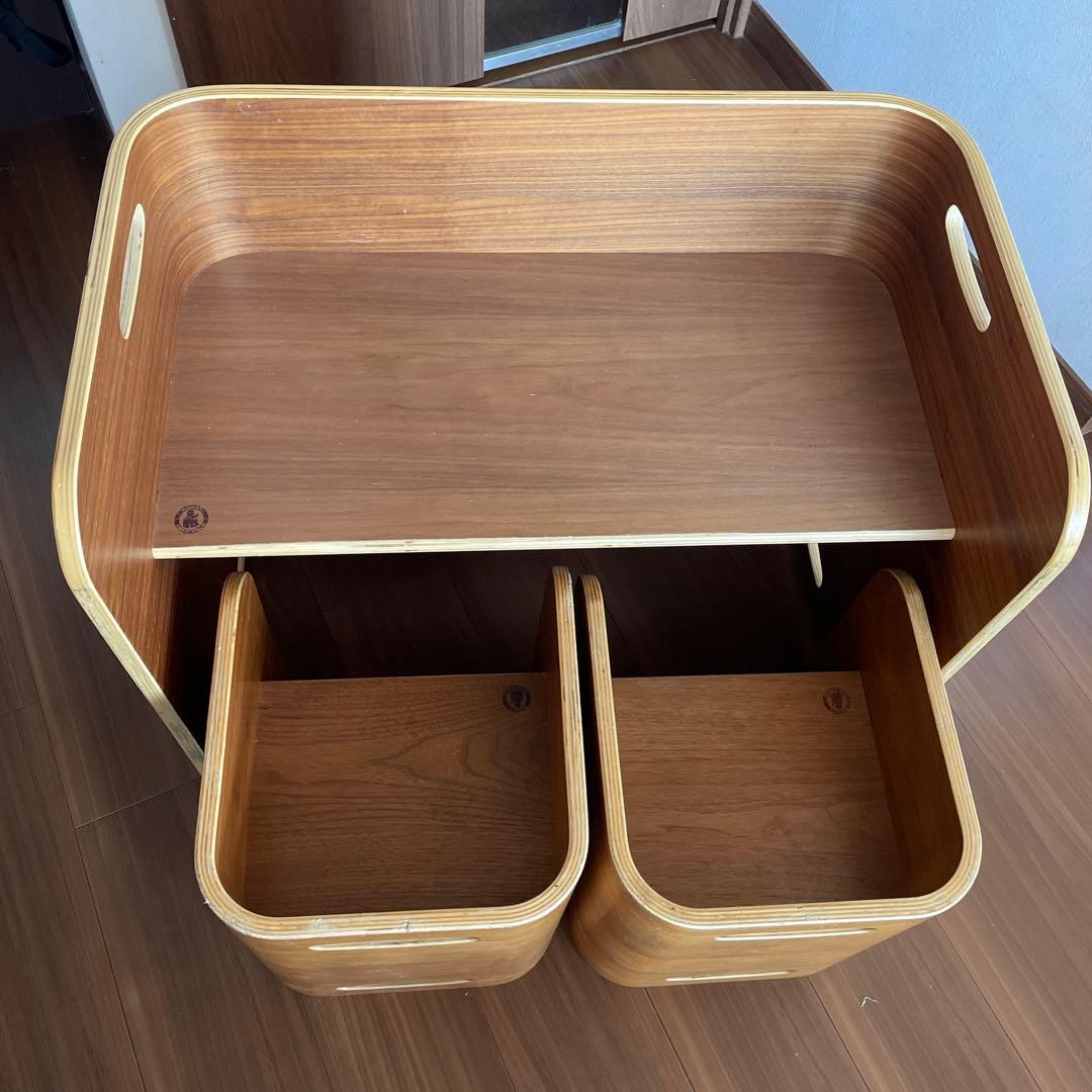 HOPPL コロコロチェア＆デスク3点セット