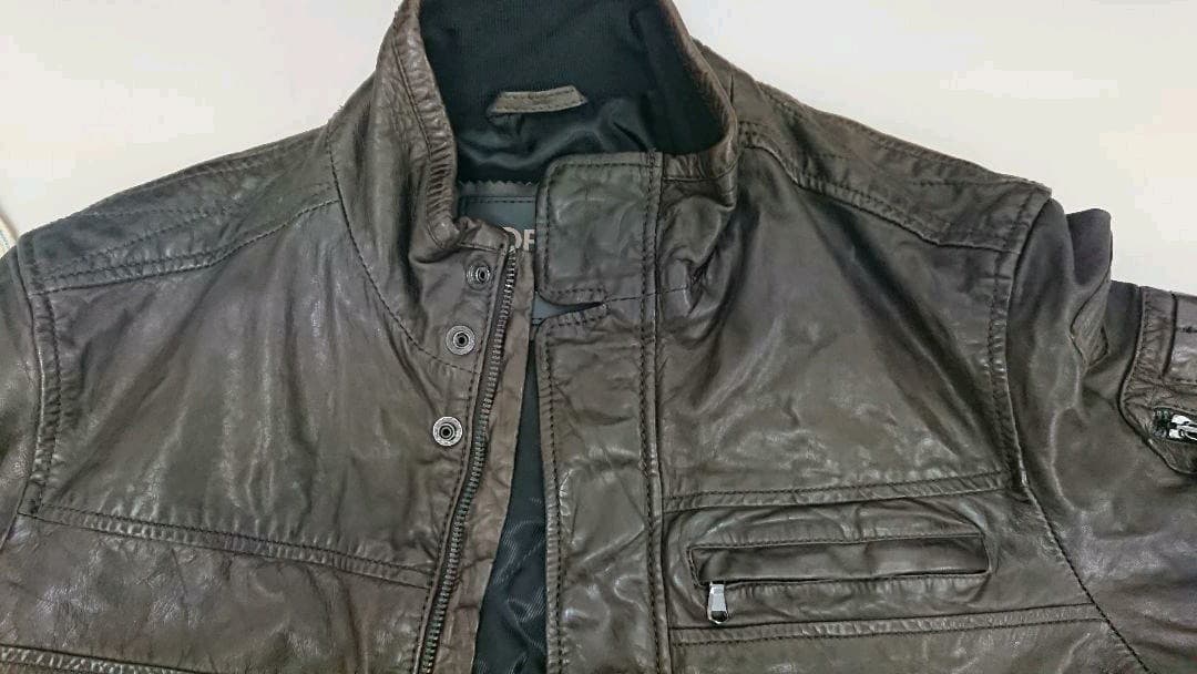 ダンジオリス非売品ノベルティ レザージャケット シープスキン