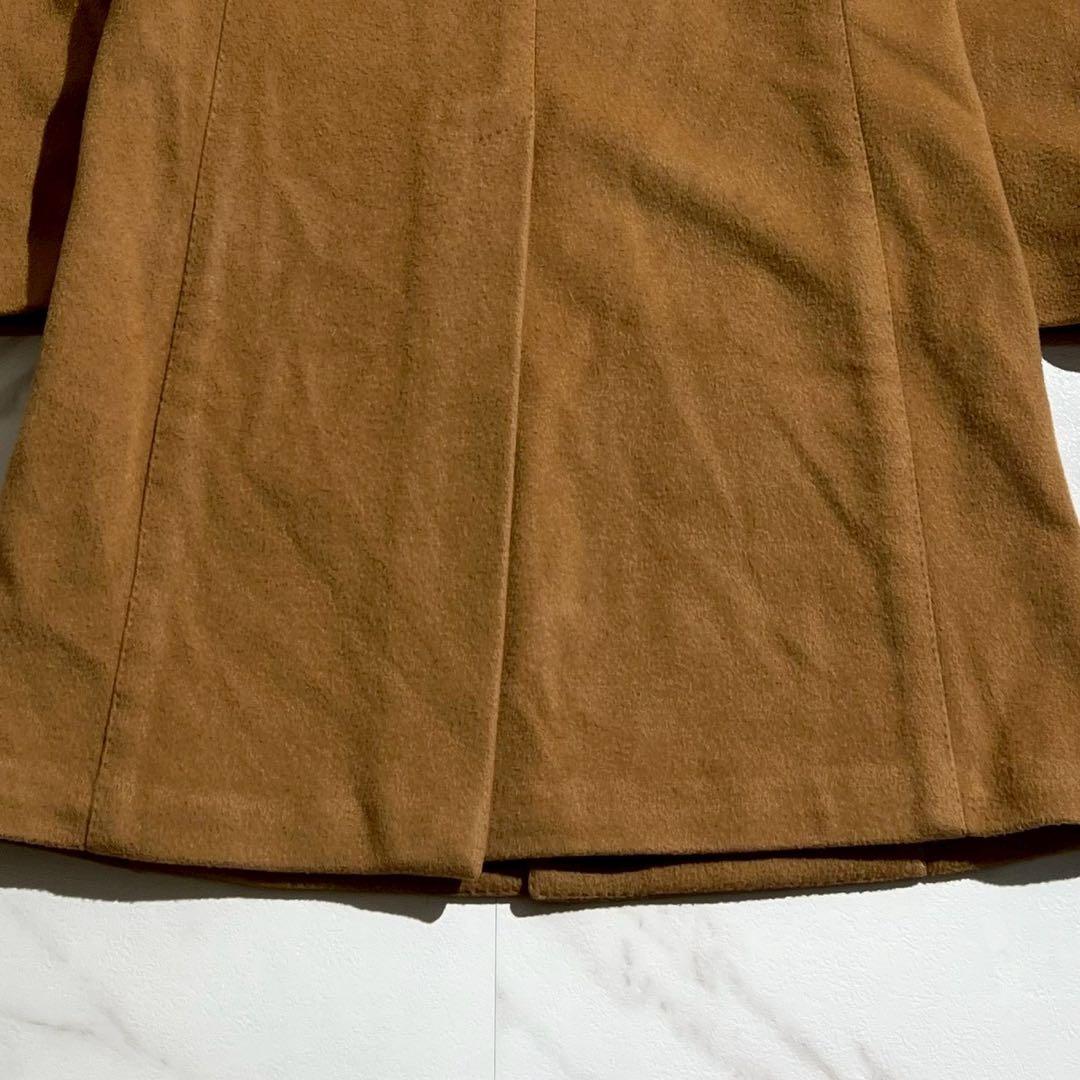 LARDINI ブートニエール チェスターコート キャメル ロング 【177】