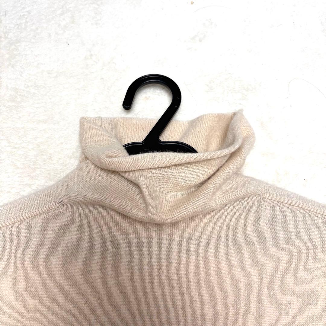 GALERIE VIE カシミヤ100% タートルニット　ハイネック　S