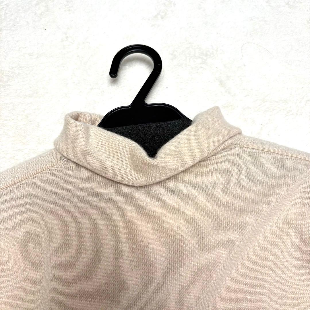 GALERIE VIE カシミヤ100% タートルニット　ハイネック　S