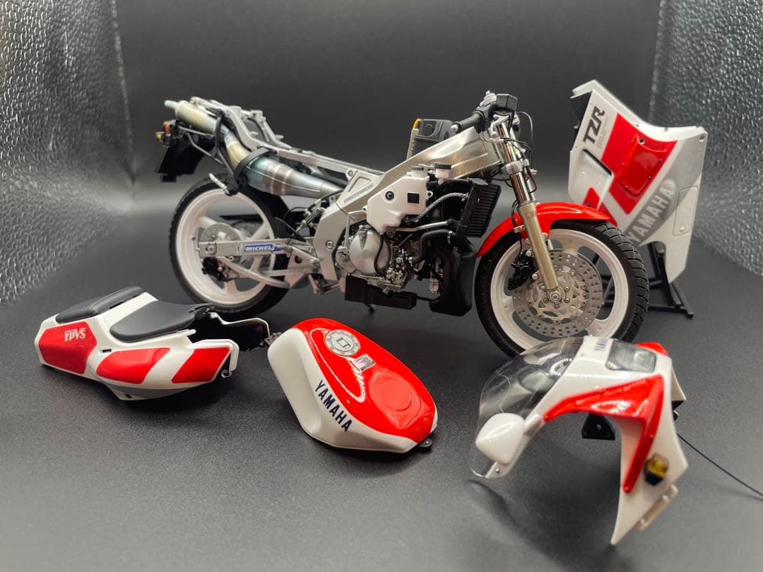 Yamaha TZR250 3MA 1/12 完成品 Hasegawa製