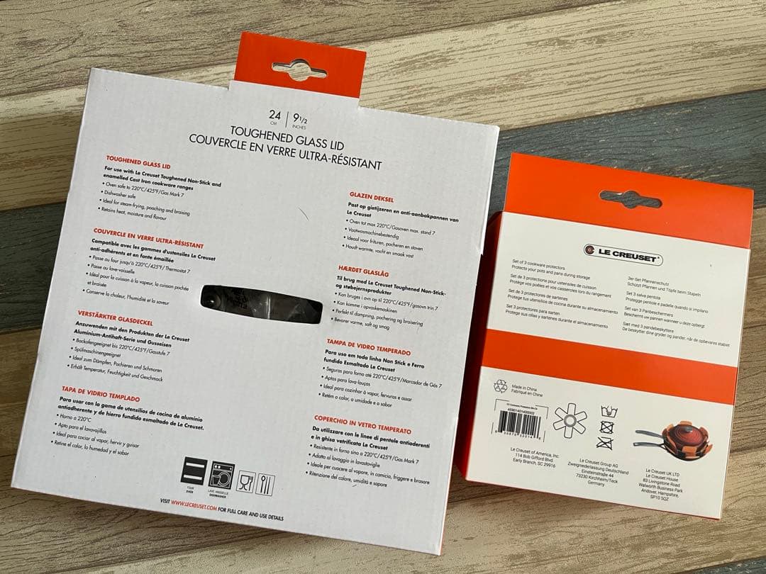 ル・クルーゼTNS ディープ・フライパン 24cm NC ガラス蓋つきセット