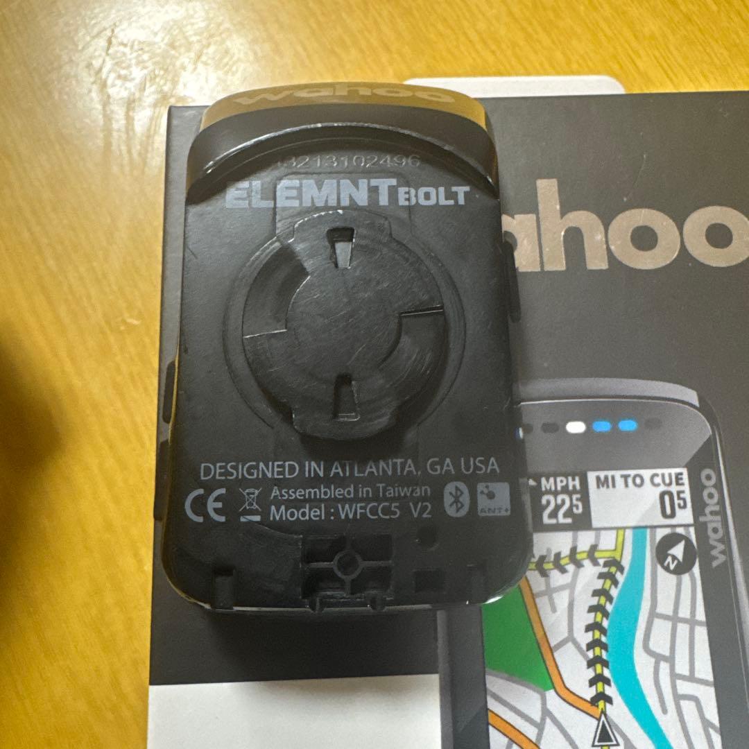 アクセサリー wahoo ELEMNT BOLT V2