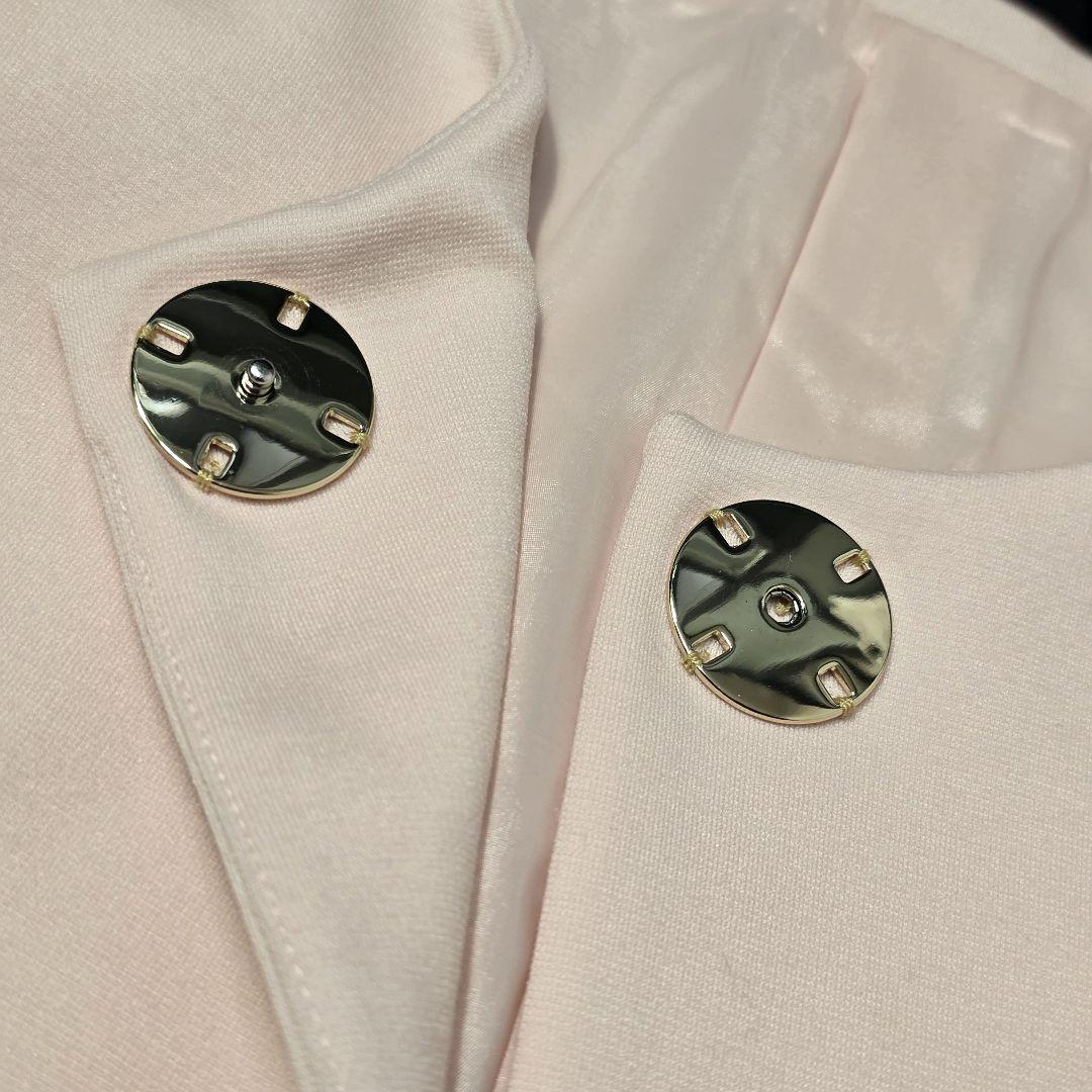 LEONARD レオナール スプリングコート ノーカラーコート 38