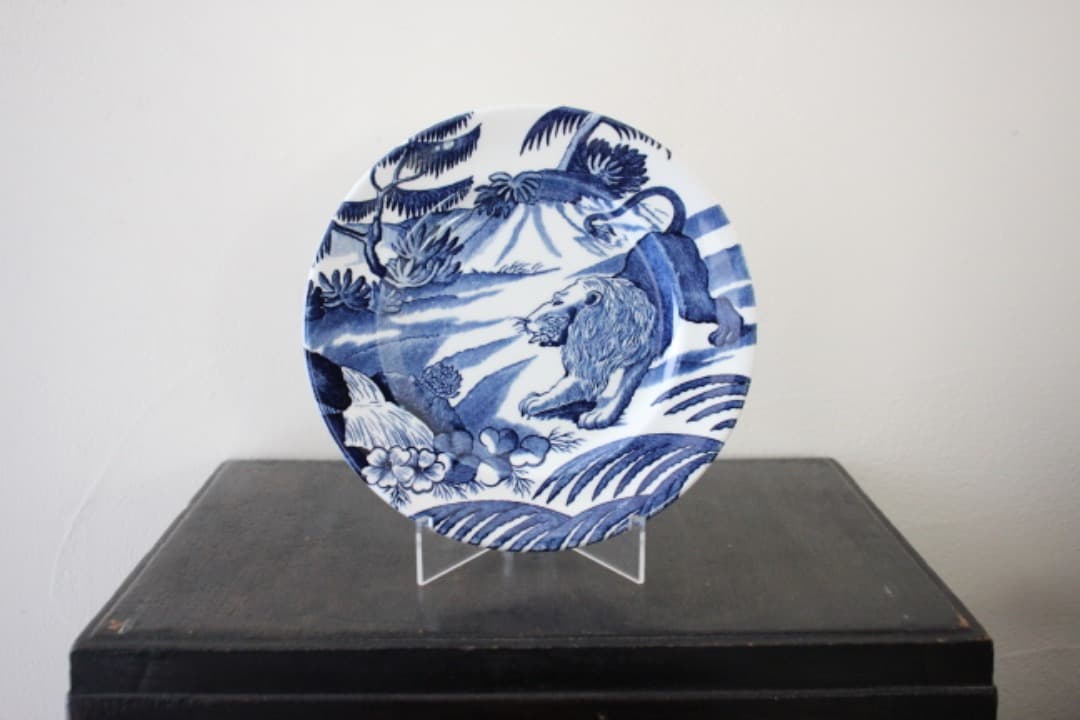 イギリス製　ティファニー×ジョンソンブラザーズ　２０cmプレート　飾り皿