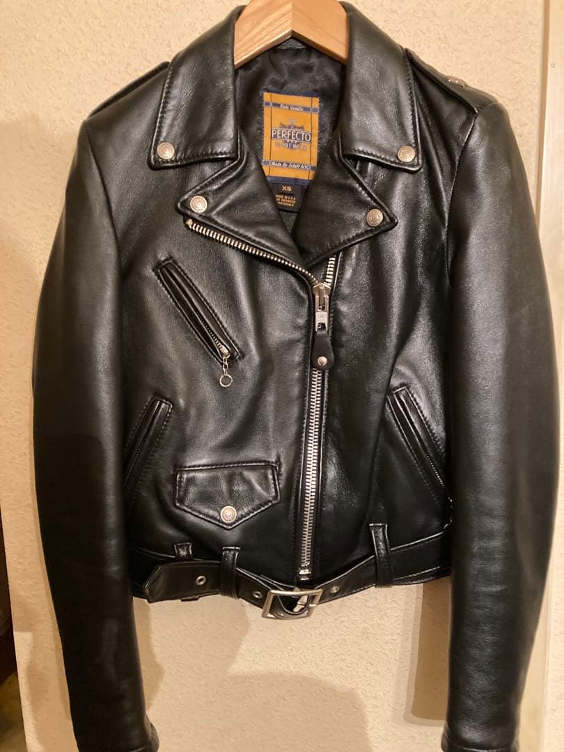 schott ショット 218w ダブルライダースジャケット XS 美品