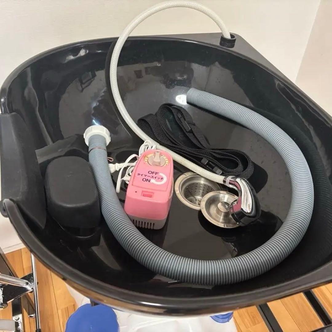 訪問美容⭐︎ らくらくキャリーシャンプー台・チェアセット⭐︎移動式シャンプー台