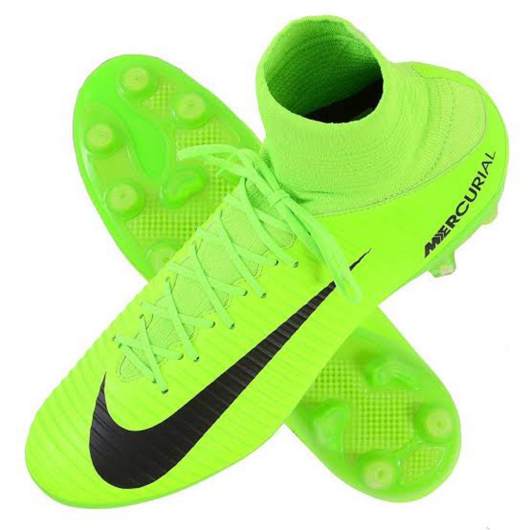 Nike Mercurial ネオンイエロー サッカーシューズ