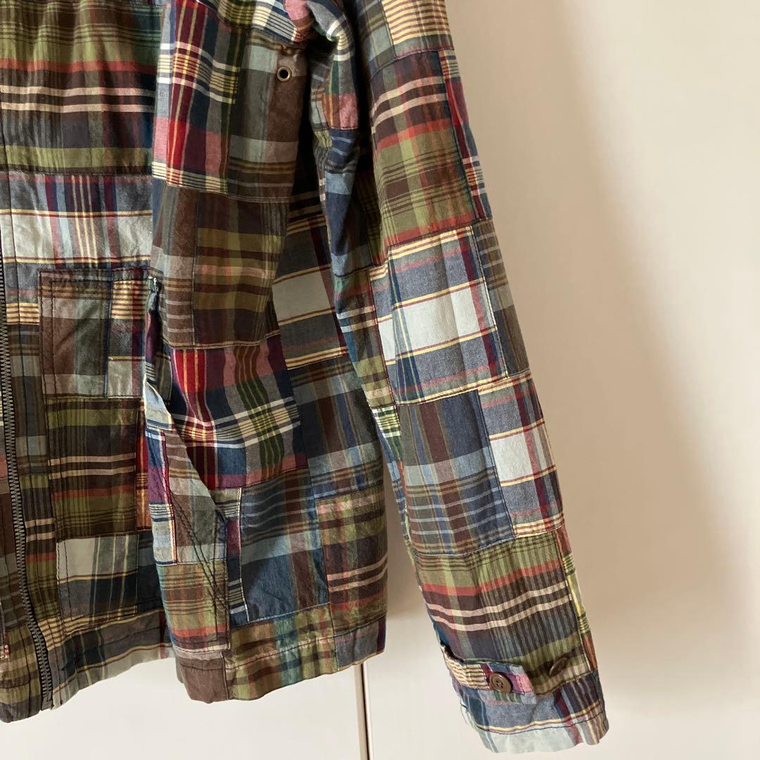 t*n様 新品　レア　ポロラルフローレン　ジップアップパーカー　パッチワーク　X