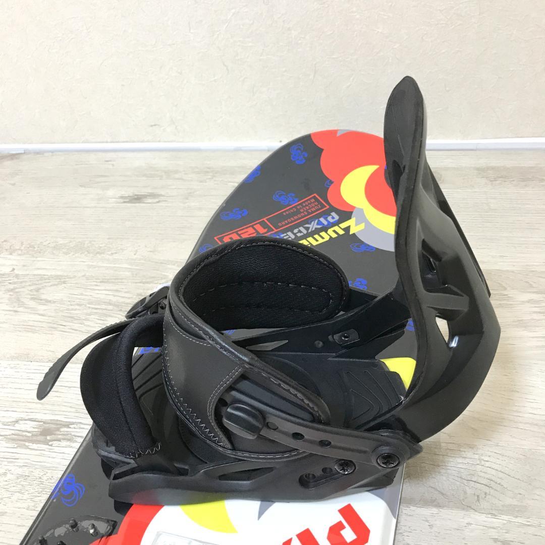 【良品】ZUMA スノーボード ジュニア 120cm HEAD ビンディング付き
