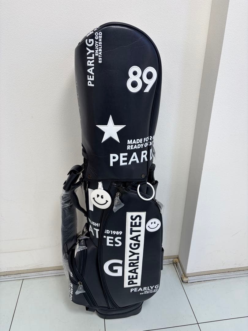 【未使用】PEARLY GATES パーリーゲイツ　スタンドキャディバッグ