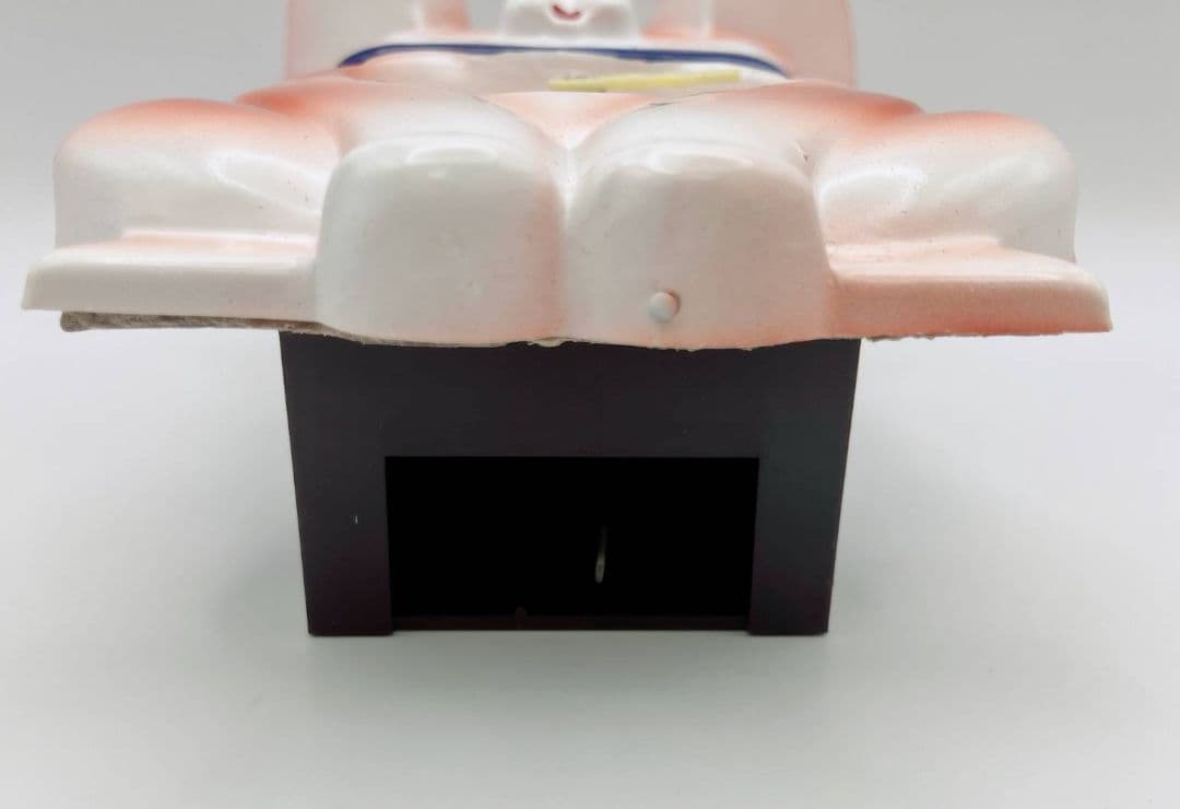 ミケン　犬　振り子時計　日本製　いぬ　昭和レトロ　ゼンマイ　古時計　アンティーク