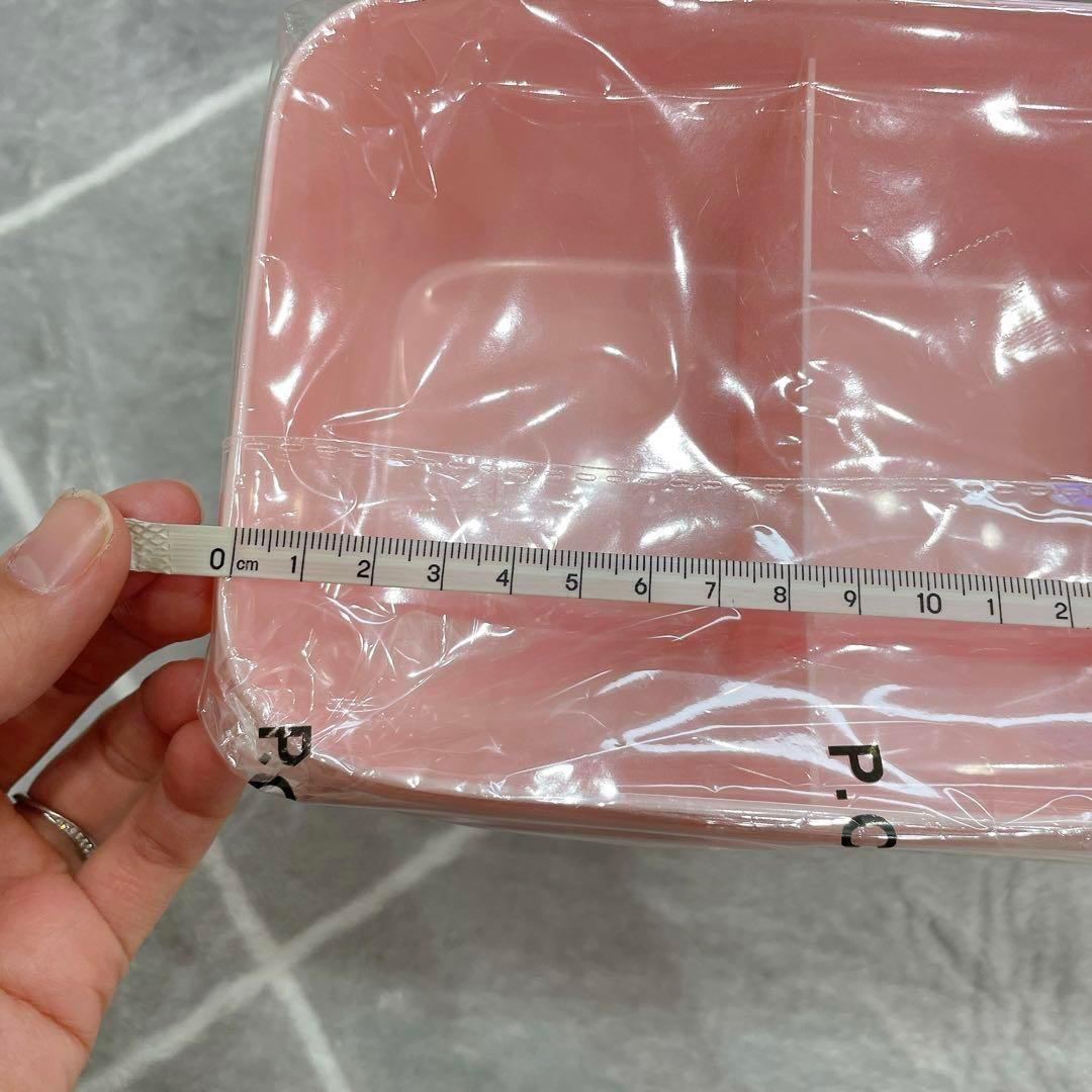 大人気❣️衣類収納 ケース 2個セット下着 靴下 インナー 小物　ピンク