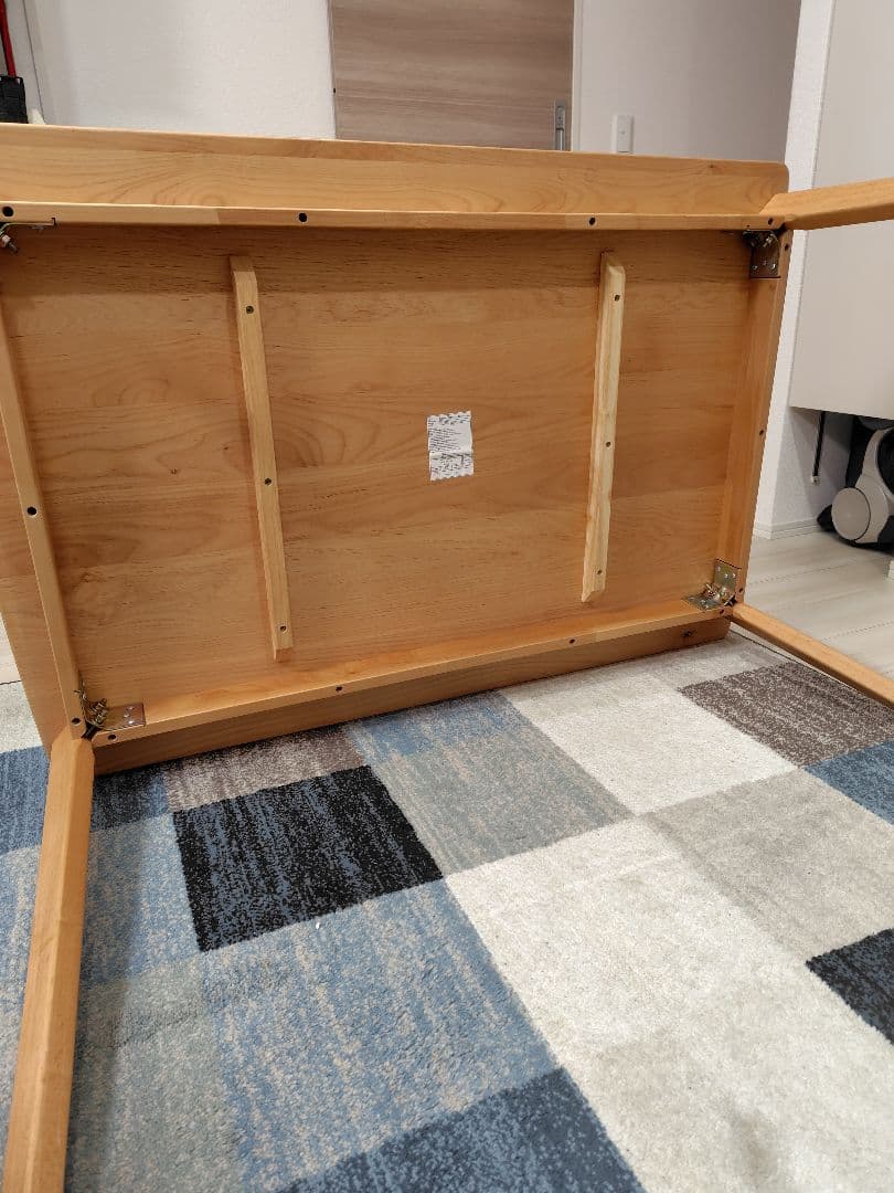 【ニトリ】ダイニングテーブル DT ALNUS 12080 LBR