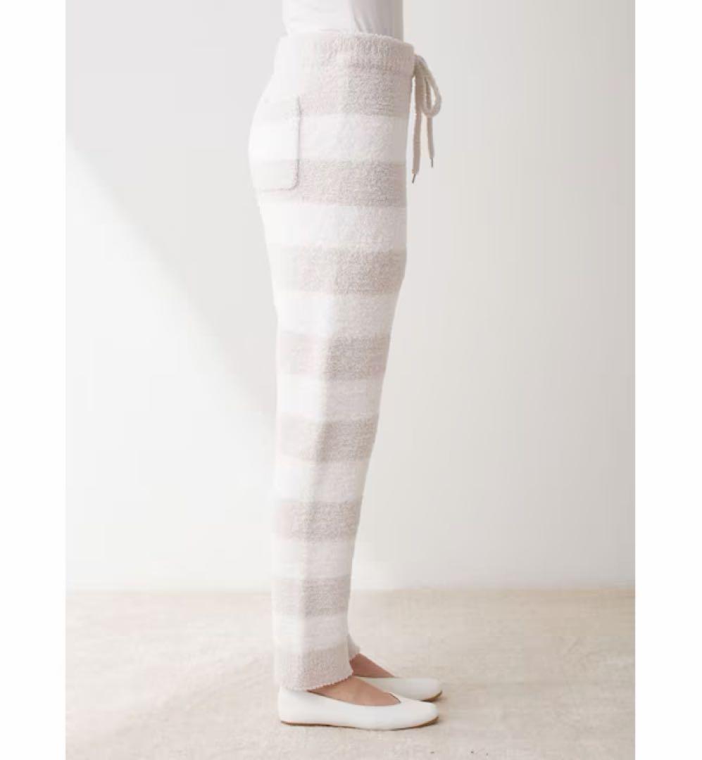 GELATO PIQUE フリースセットアップ　ベージュ トップス パンツセット