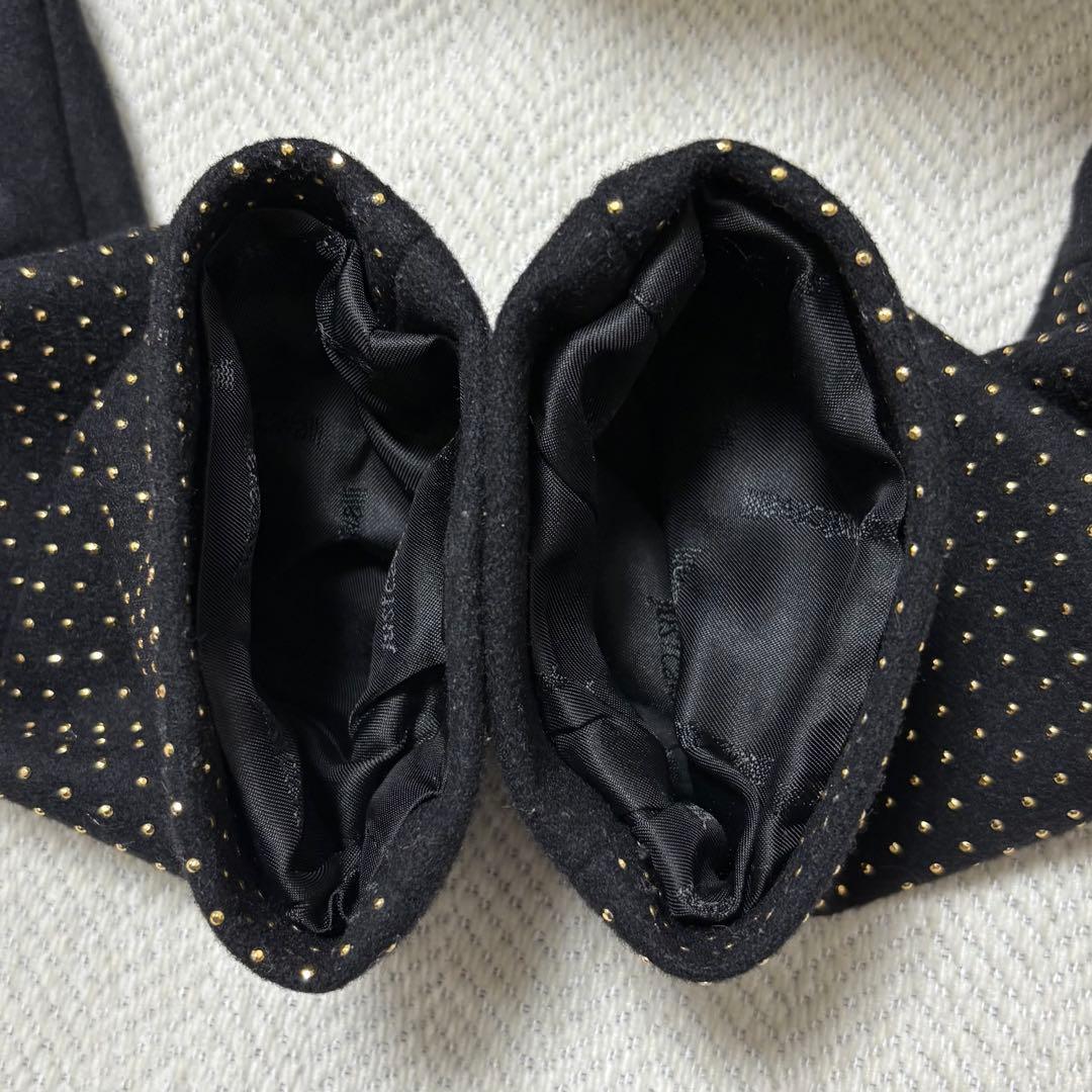 極美品 Just Cavalli イタリア製 スタッズ ロングコート