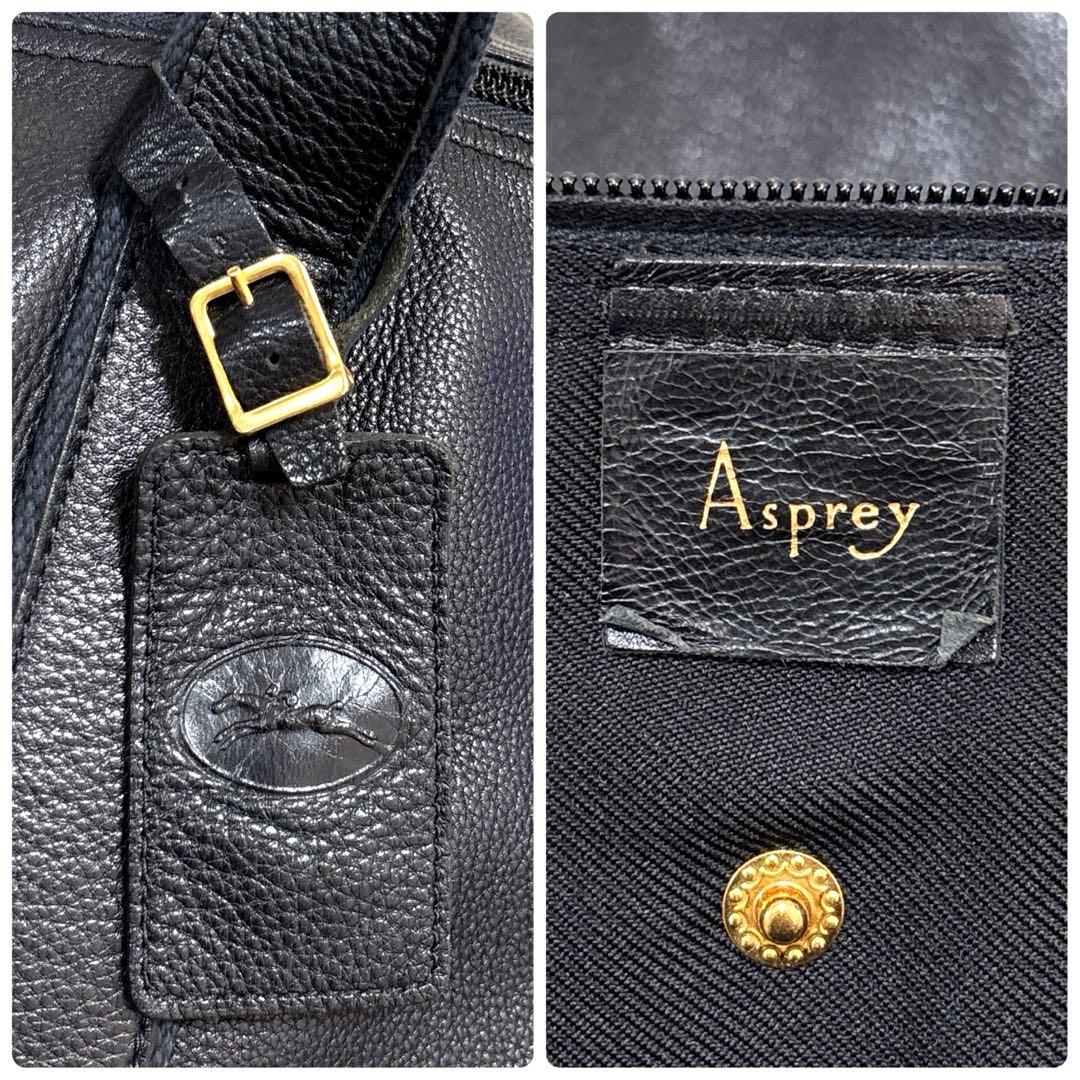 超大容量✨ ロンシャン ボストンバッグ 旅行かばん オール レザー シボ革 黒