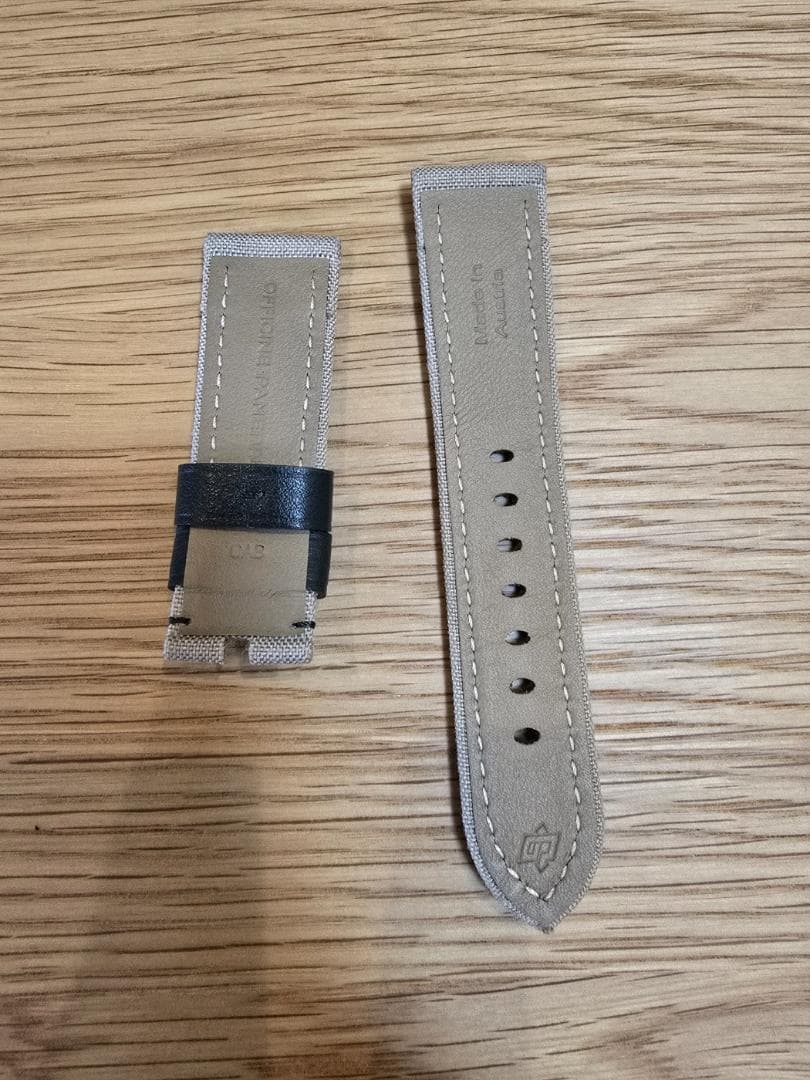 Panerai 用Fabricベルト Lug 24mm