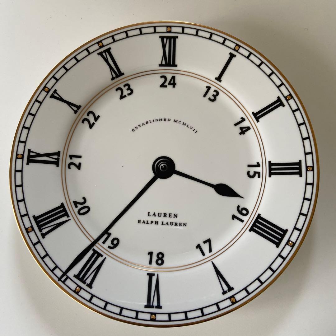 【新品】ウェッジウッド・ラルフローレン★ポケットウォッチ★ お皿　4枚セット