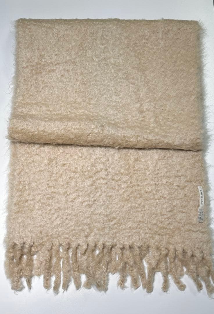 【最終値下げ価格】ASAUCE MELER キッドモヘア 大判ストール