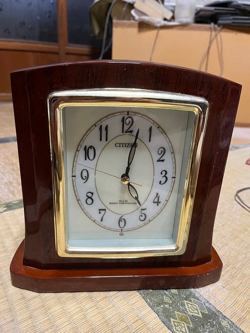 CITIZEN BRY406-0 電波置時計 リズム時計