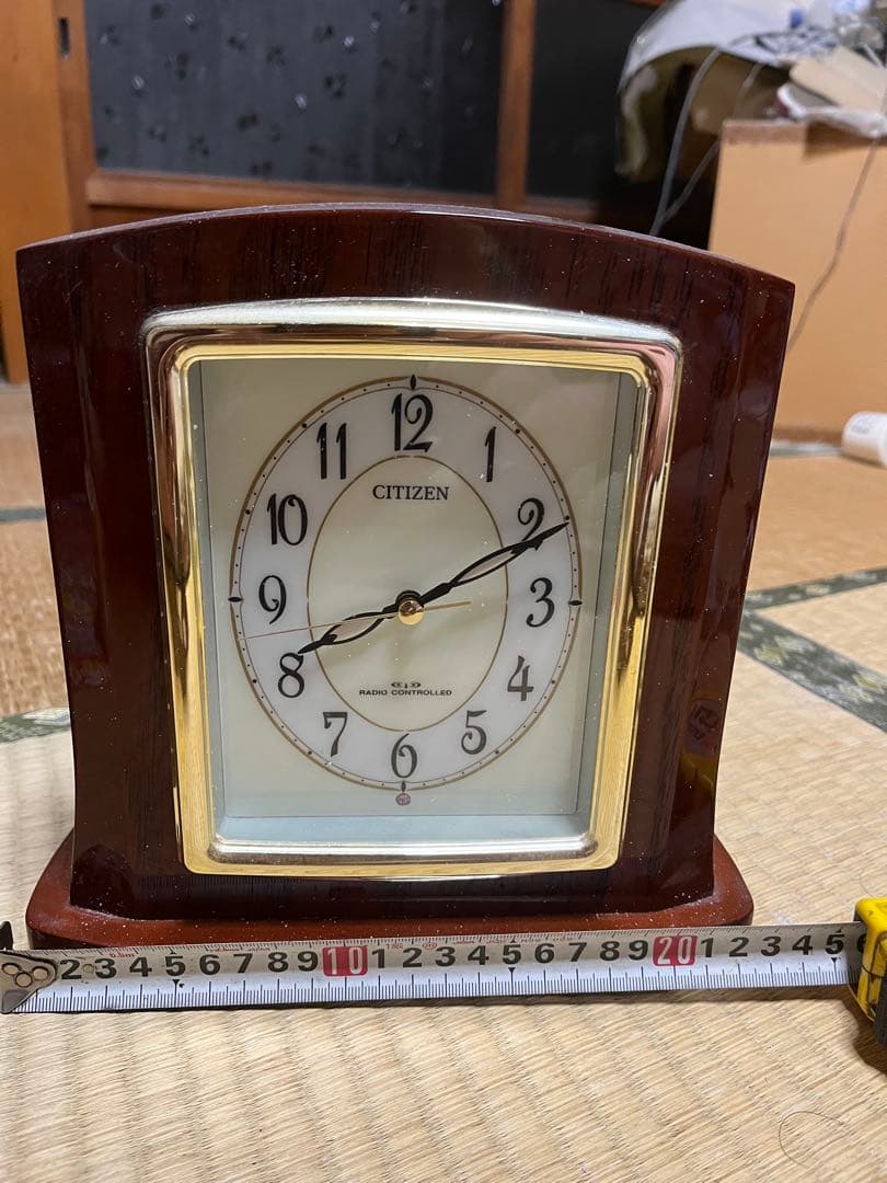 CITIZEN BRY406-0 電波置時計 リズム時計