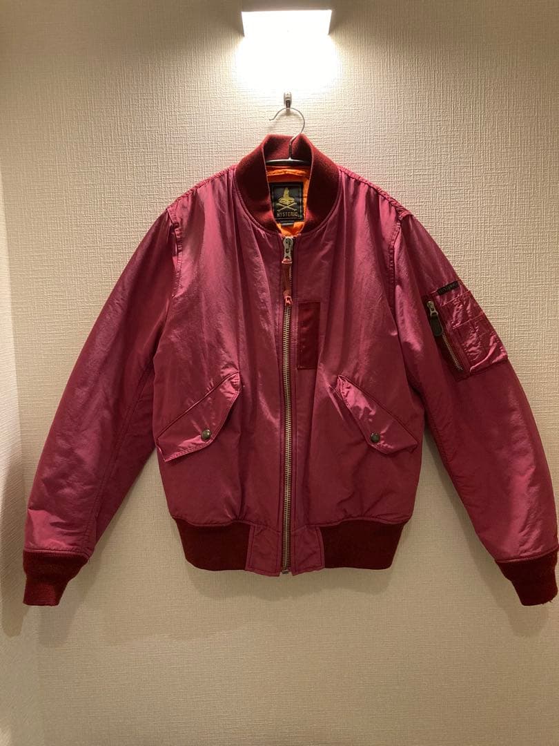 ヒステリックグラマー MA-1 ジャケット　メンズ