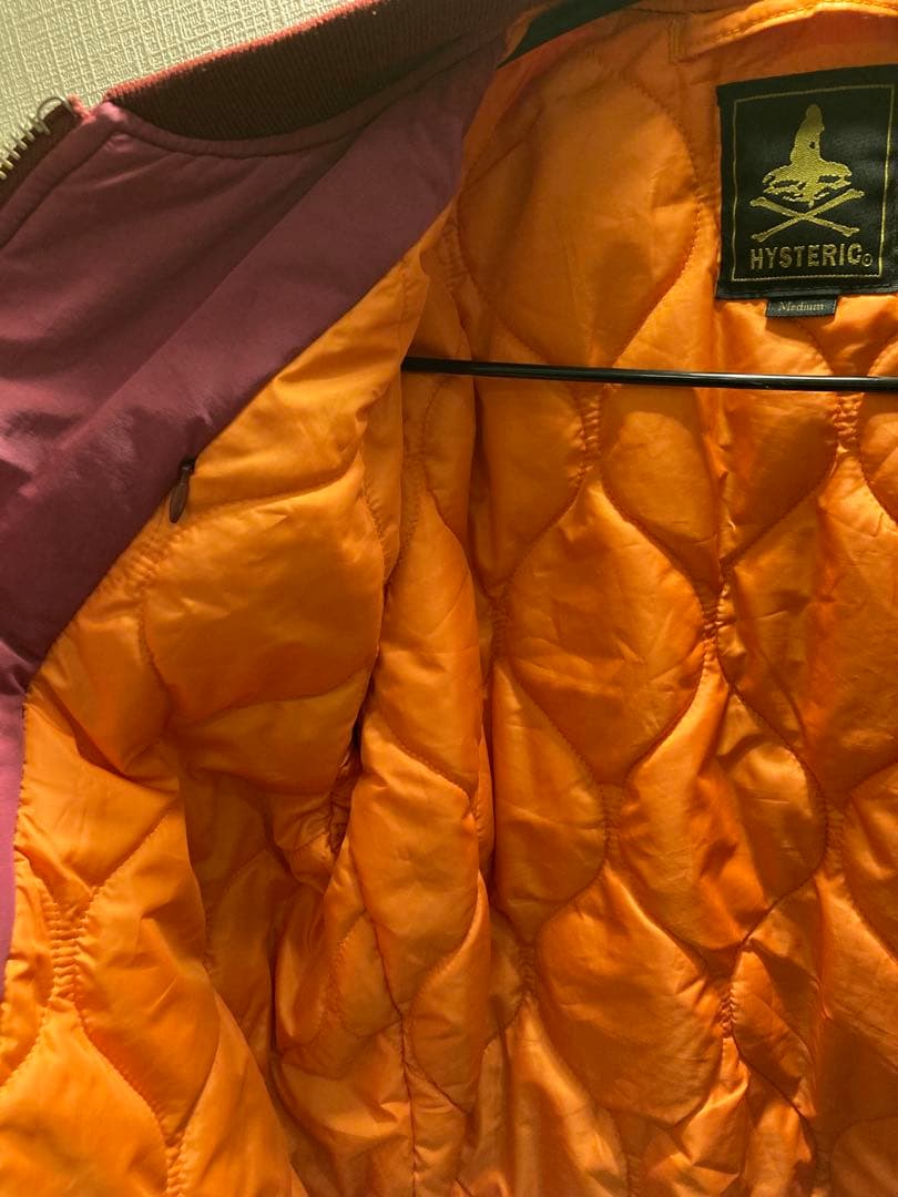 ヒステリックグラマー MA-1 ジャケット　メンズ