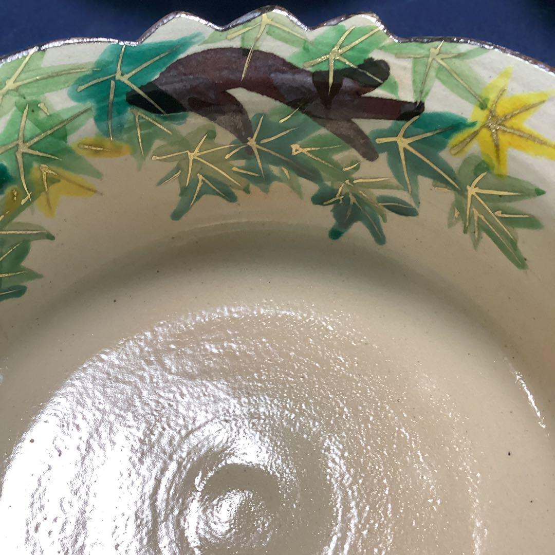 京焼乾山写新緑紅葉向付10客　　新品未使用　　夏の器