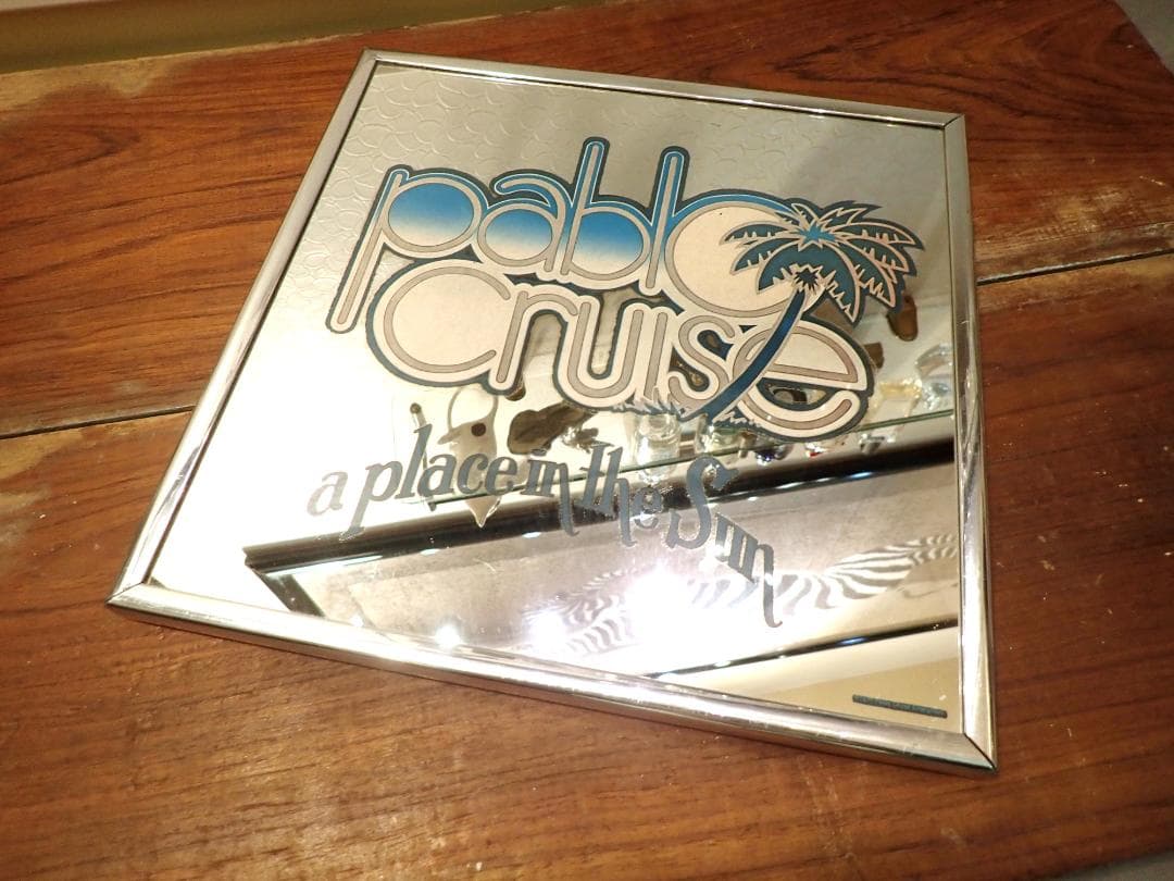 pablo cruise パブロ・クルーズ 1977製パブミラー ☆当時物☆レア