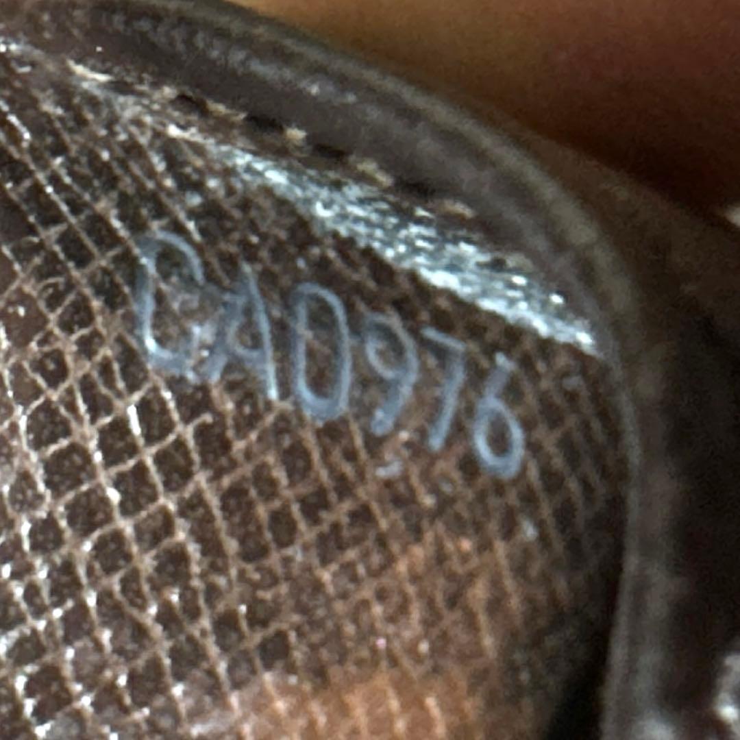 ⑥☆美品☆ダミエ ♪マルコ☆2つ折り財布★ポケットあり