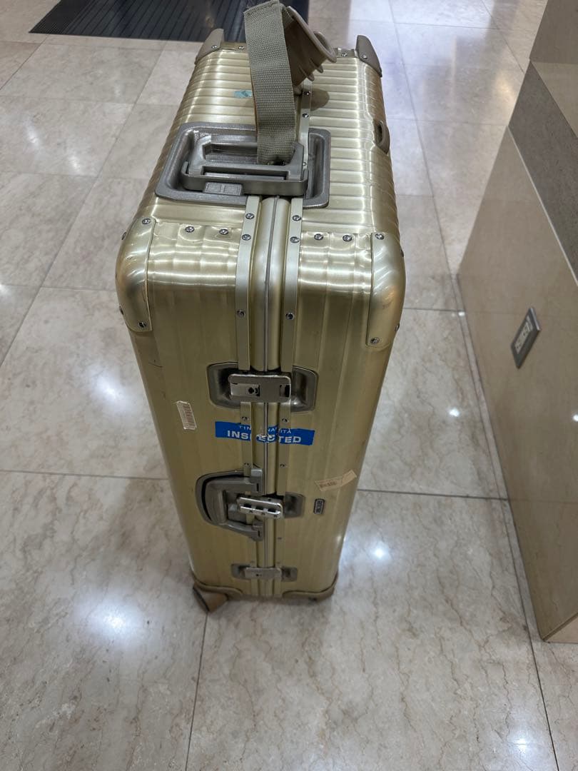 ○専用　リモワ廃盤品　サイドハンドル 100 4輪 スーツケース