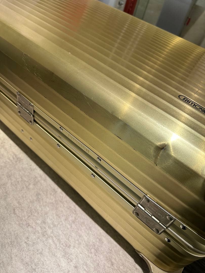 ○専用　リモワ廃盤品　サイドハンドル 100 4輪 スーツケース