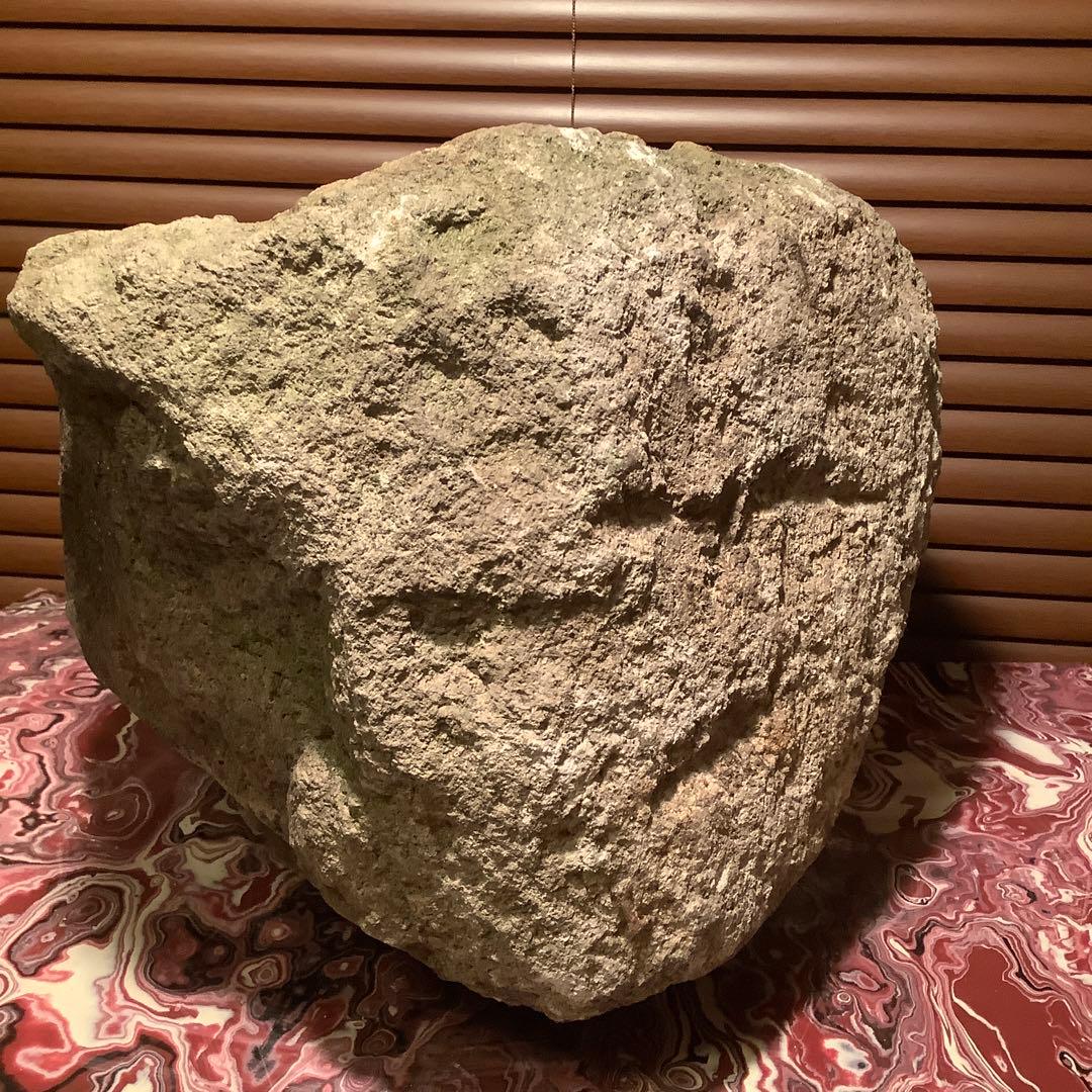 室町〜江戸期・石仏「水神・河童大明神」清流山・水精霊・火水難除・神社祀り・貴重仏