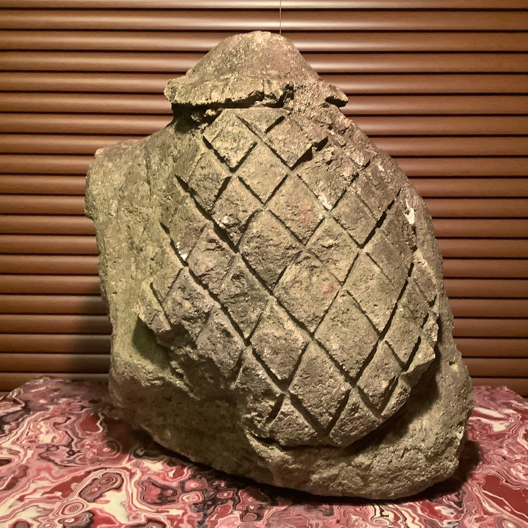 室町〜江戸期・石仏「水神・河童大明神」清流山・水精霊・火水難除・神社祀り・貴重仏