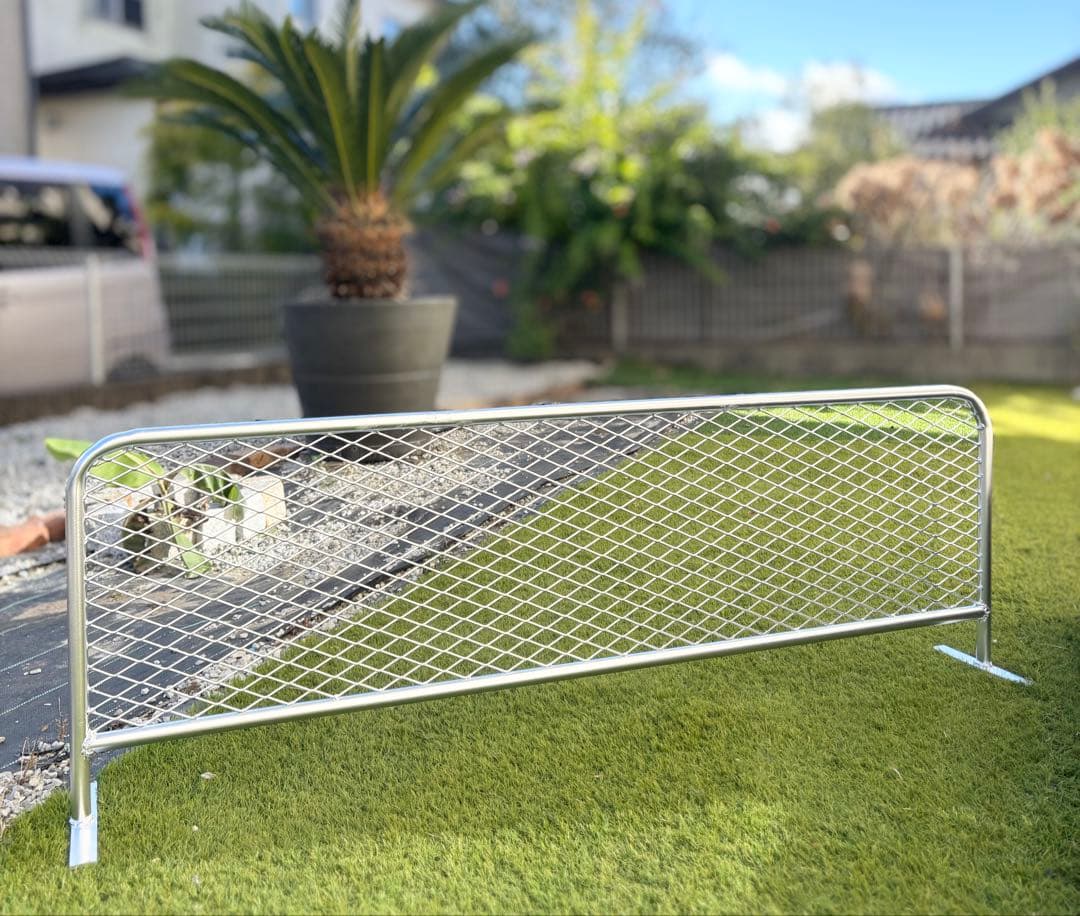 自立式アメリカンフェンス風　ドッグバリケード　バリケード　脱走対策