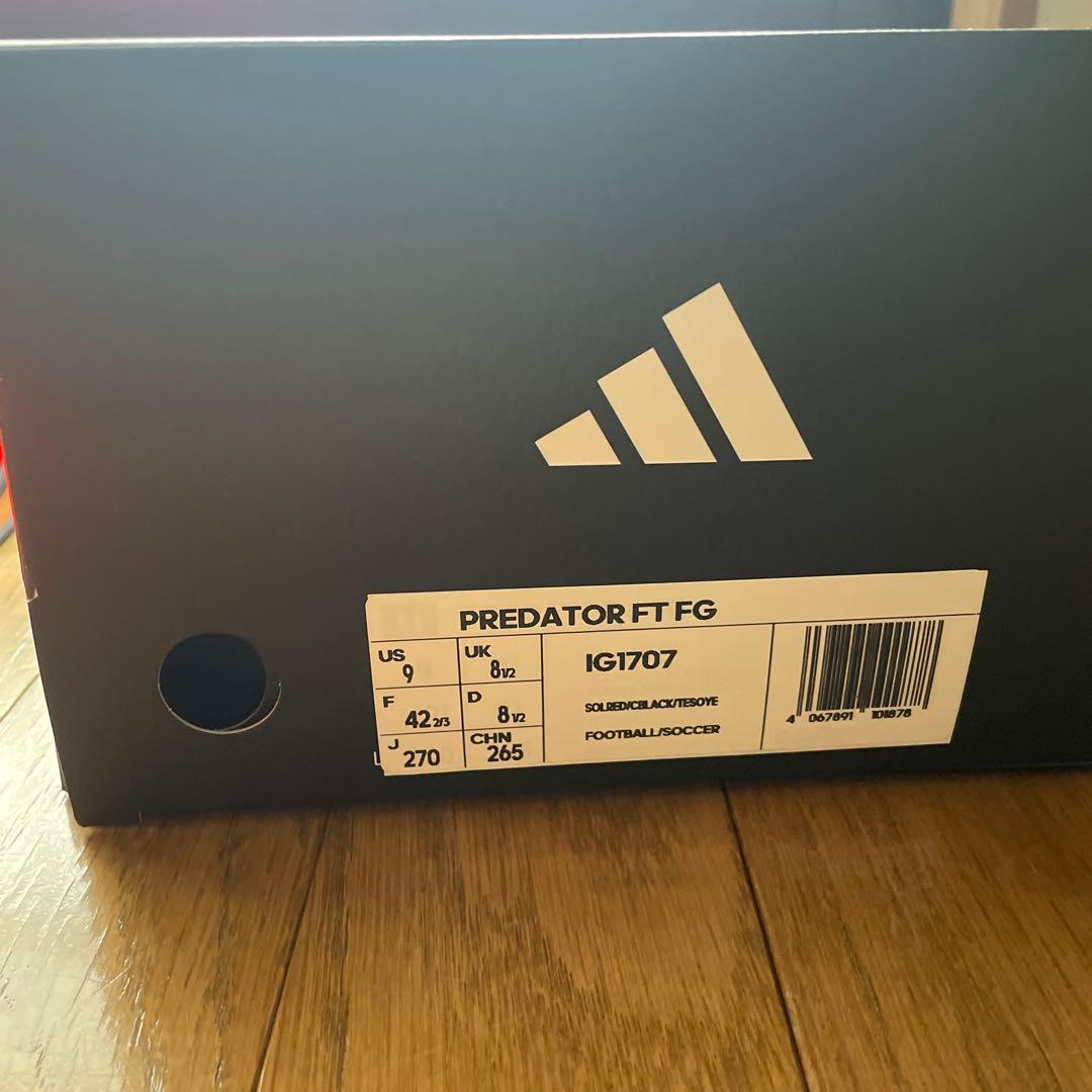 シューズ adidas PREDATOR ELITE FT FG 27cm