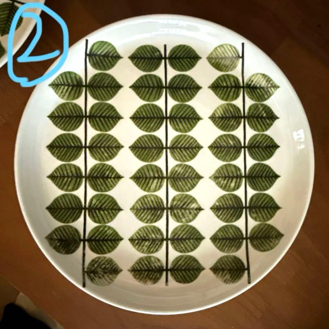 希少‼︎グスタフスベリ　ヴィンテージ　プレート&エッグカップセット